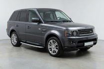 Range Rover Sport 2005–2013 Sidetrin Tayga Grey (2 stk., aluminium) foto 1