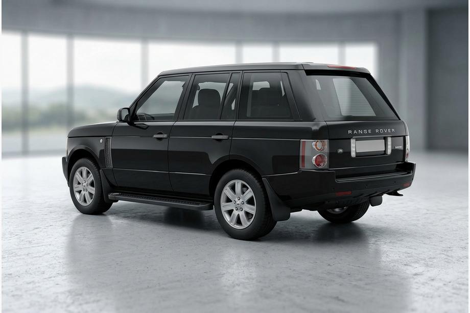 Range Rover III L322 2002–2012 Allmond Black sidetrin (2 stk., aluminium) Image