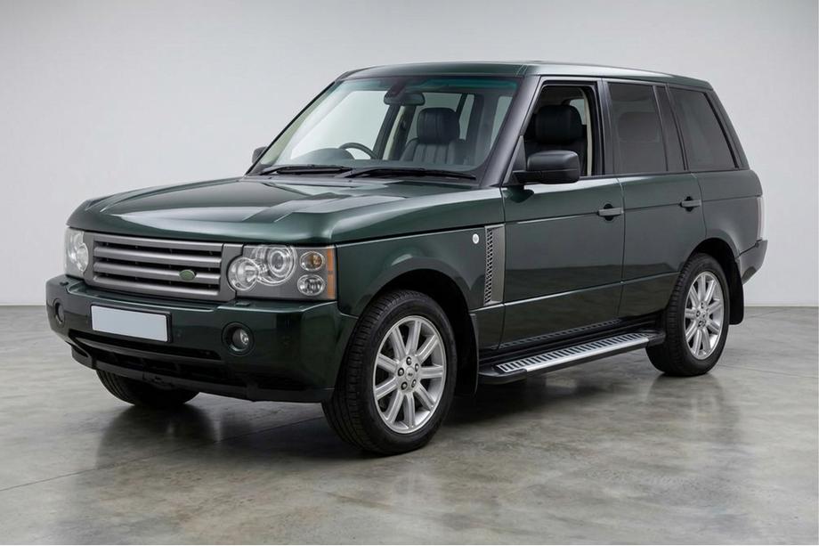 Range Rover III L322 2002–2012 Sidetrin Line (2 stk., aluminium) Image