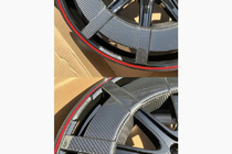 Mercedes G class W465 2025– G900 smedede alufælge med carbon (R24, 4 stk.) foto 19