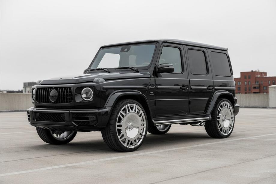 Mercedes G-Klasse W463 1990–2018 Smedede aluminiumsfælge Custom V5 (R20, 4 stk.) Image