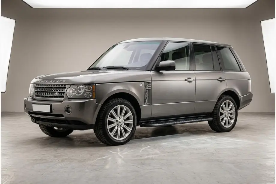 Range Rover III L322 2002–2012 Sidetrin Bosphorus Black (2 stk., aluminium) Image
