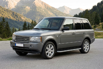 Range Rover III L322 2002–2012 Sidetrin Tayga Grey (2 stk., aluminium) foto 1
