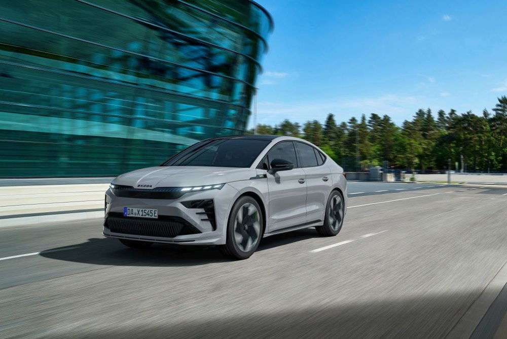 Test af Skoda Enyaq Coupe RS 2025: sporty el-coupé efter facelift