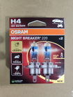 Osram H4 60/55W Night Breaker Laser +220% forlygtepære foto 1
