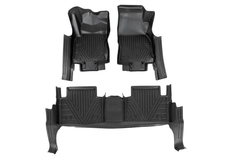 Nissan X-trail T33/Rogue 2022– Niken Luxury 3D gummimåtter til kabinen (til X-trail, 3 stk) Image
