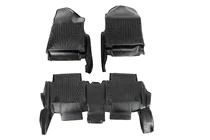 Hyundai Santa Fe 5 2023– Niken Luxury 3D gummimåtter til kabinen (2 rækker) foto 2