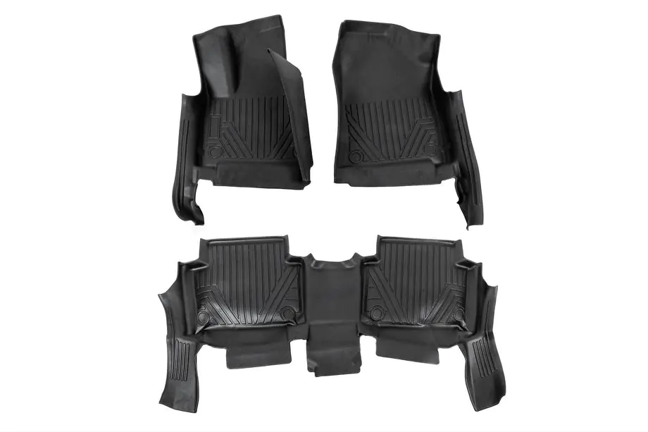 Hyundai Santa Fe 5 2023– Niken Luxury 3D gummimåtter til kabinen (2 rækker) Image
