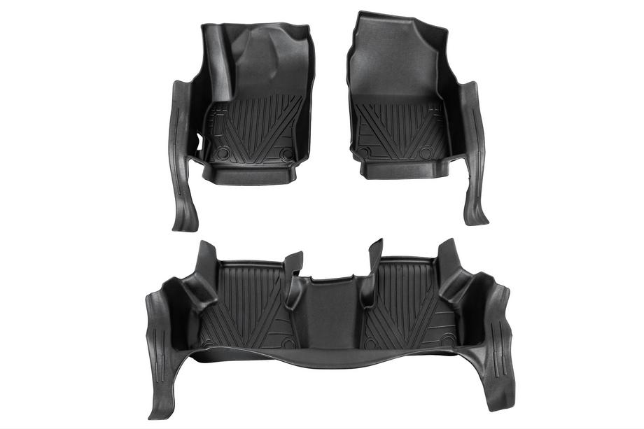 Toyota Corolla Cross 2020– Niken Luxury 3D gummimåtter (til forbrændingsmotor, 3 stk) Image