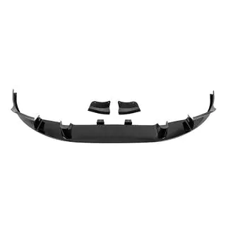 Front læbespoiler 3D (til F98 2018-2022, blank sort) foto 4
