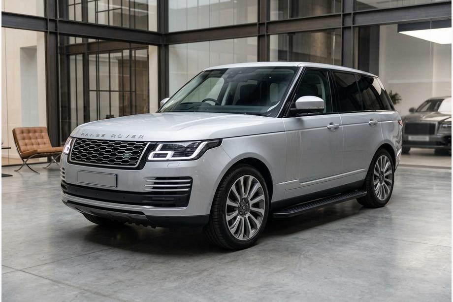 Range Rover IV L405 2013–2021 Allmond Black sidetrin (2 stk., aluminium) Image