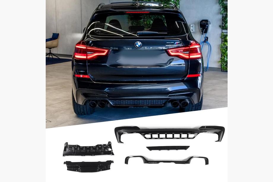 BMW X3 G01 2018– Bagdiffuser (til F97/M-Sport 2018-2021) Image