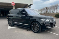 Range Rover IV L405 2013–2021 Sidetrin Bosphorus Black (2 stk., aluminium) foto 2