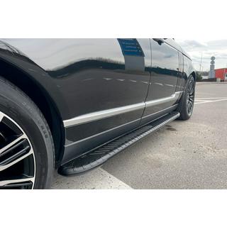 Sidetrin Bosphorus Black (2 stk., aluminium) foto 4