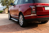 Range Rover IV L405 2013–2021 Sidetrin X5-type (2 stk., i aluminium) foto 1