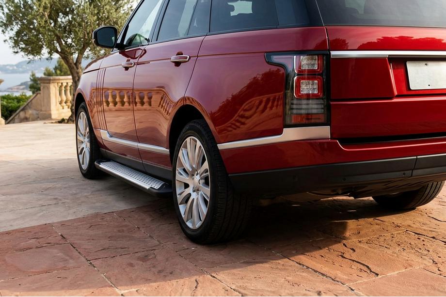 Range Rover IV L405 2013–2021 Sidetrin X5-type (2 stk., i aluminium) Image