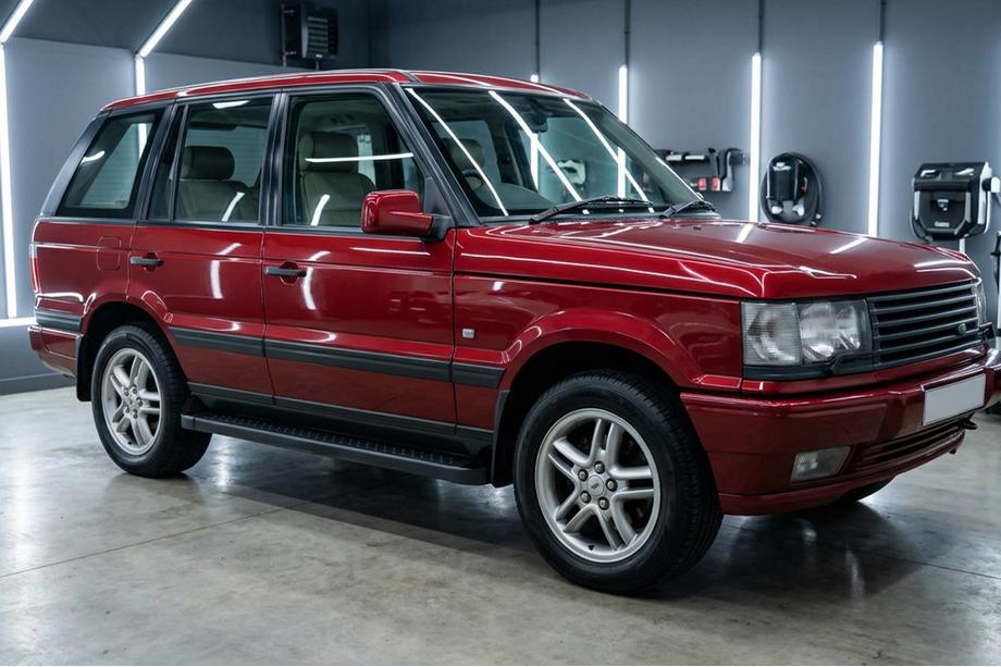 Range Rover II P38A 1997–2002 Allmond Black sidetrin (2 stk., aluminium) Image
