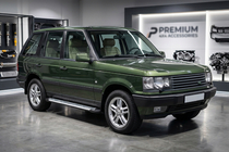 Range Rover II P38A 1997–2002 Sidetrin Line (2 stk., aluminium) foto 1