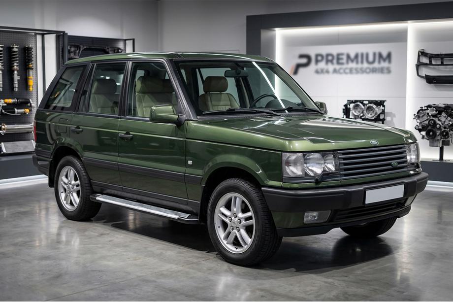 Range Rover II P38A 1997–2002 Sidetrin Line (2 stk., aluminium) Image