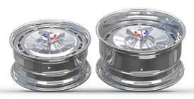 Chevrolet Bel Air 1961–1964 Smedede OEM-fælge R18 R20 (4 stk.) foto 13