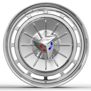 Smedede OEM fælge R20 (4 stk.) Chevrolet Bel Air 1961–1964 foto 4