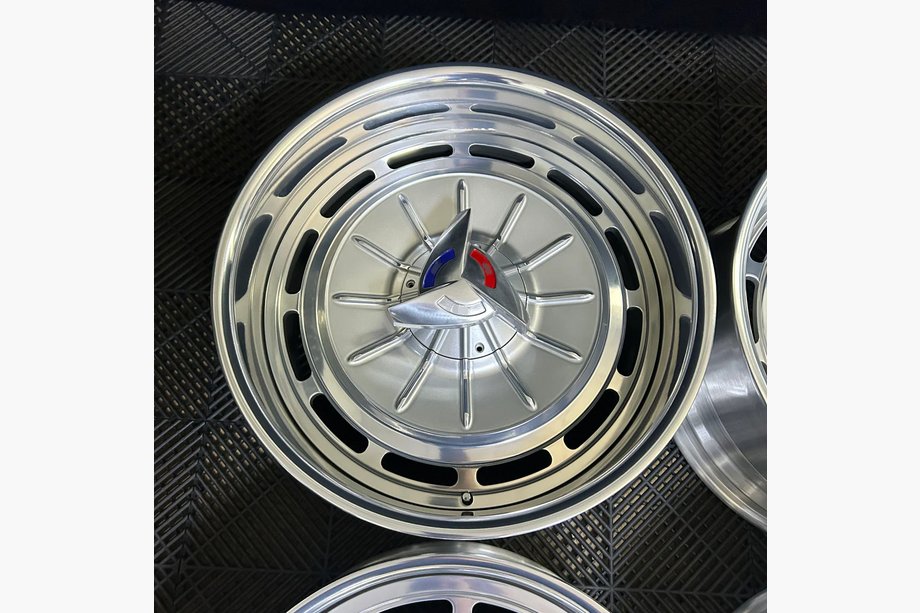 Chevrolet Bel Air 1961–1964 Smedede OEM fælge R20 (4 stk.) Foto 6