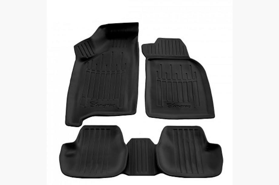 ВАЗ 2110-21115 1995–2015 Stingray 3D gummimåtter (til 2114/2115, 5 stk.) Image