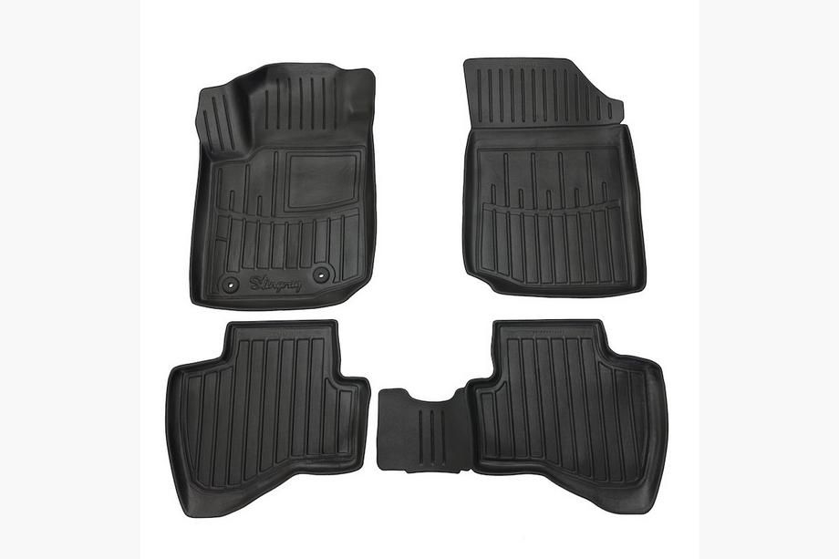 Toyota Aygo 2014–2021 Stingray 3D gummimåtter til kabine (4 stk.) Image