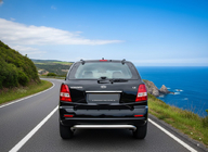 Kia Sorento I BL 2002–2009 Bageste beskyttelsesbøjle AK012 (rustfrit stål) foto 1