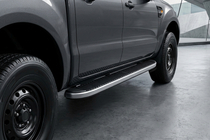Mazda BT-50 2007–2012 Sidetrin Tayga (2 stk., aluminium) foto 1