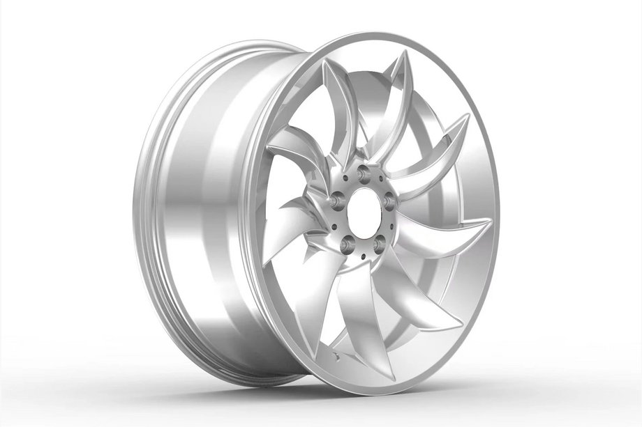 Mercedes SLR McLaren 2003–2009 OEM smedede fælge R20/R21 (4 stk.) Foto 2