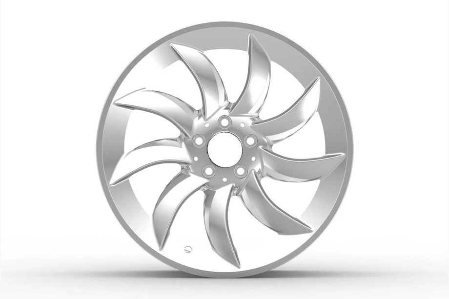 Mercedes SLR McLaren 2003–2009 OEM smedede fælge R20/R21 (4 stk.) Foto 3