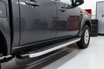 Mazda BT-50 2007–2012 Fullmond sidetrin (2 stk., aluminium) foto 1