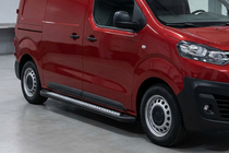 Fiat Scudo 2022– Sidetrin Vision New Black (2 stk., aluminium) foto 1