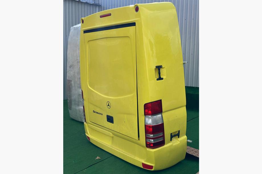 Mercedes Sprinter W906 2006–2018 Påhængt bagagebærer (Gul) Foto 6