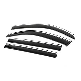 Vindafvisere med kromliste Niken Luxury (4 stk) Toyota Land Cruiser 200 2007–2021 foto 3