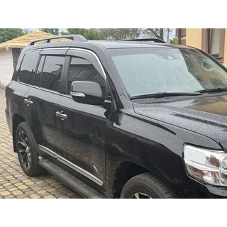 Vindafvisere med kromliste Niken Luxury (4 stk) Toyota Land Cruiser 200 2007–2021 foto 1