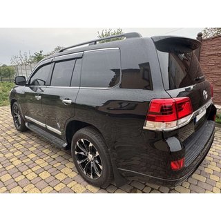 Vindafvisere med kromliste Niken Luxury (4 stk) Toyota Land Cruiser 200 2007–2021 foto 4