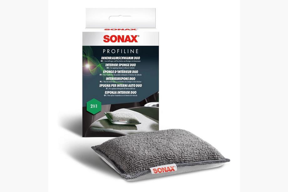 Dobbeltsidet svamp til rengøring af interiør SONAX InnenraumSchwamm Duo Sonax Foto 1