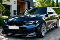 BMW 3-serie G20/G21 2018– AC-Style side skirt extensions (til M-Sport sideskørter, ABS) foto 2