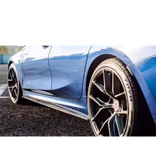 AC-Style side skirt extensions (til M-Sport sideskørter, ABS)