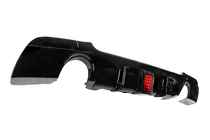 BMW 3-serie E92/E93 2006–2013 Bagkofanger-diffuser til dobbelt enkelt udstødning med LED (til M-Sport, ABS) foto 3