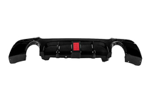 BMW 3-serie E92/E93 2006–2013 Bagkofanger-diffuser til dobbelt enkelt udstødning med LED (til M-Sport, ABS) foto 4