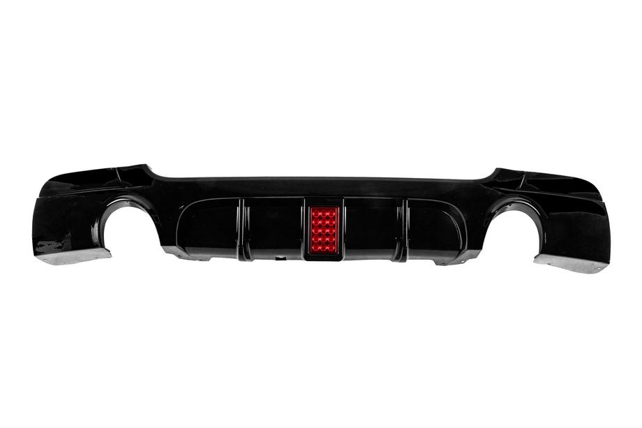 BMW 3-serie E92/E93 2006–2013 Bagkofanger-diffuser til dobbelt enkelt udstødning med LED (til M-Sport, ABS) Image