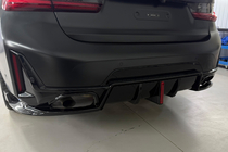 BMW 3-serie G20/G21 2018– Bagkofanger-diffuser B-Style LED (til M-Sport 2023+, ABS) foto 1