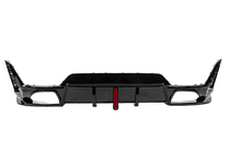 BMW 3-serie G20/G21 2018– Bagkofanger-diffuser B-Style LED (til M-Sport 2023+, ABS) foto 4