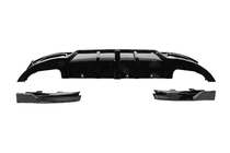 BMW 3-serie G20/G21 2018– Bagkofanger-diffuser B-Style LED (til M-Sport 2023+, ABS) foto 10