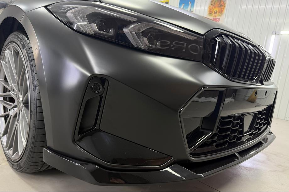 BMW 3-serie G20/G21 2018– Front bumperlip Lip FD-Style (til M-Sport 2023+, ABS) Foto 7