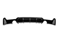BMW 4-serie F32/F33/F36 2012–2020 Bagkofanger-diffuser til dobbeltsidet enkelt udstødning V2 (til M-Sport, ABS) foto 1