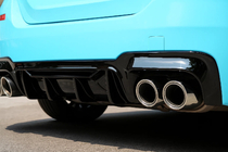 BMW 5-serie F10/F11 2010–2016 Bagkofanger-diffuser CS-Style (til M-Sport, ABS, sprøjtestøbt) foto 1